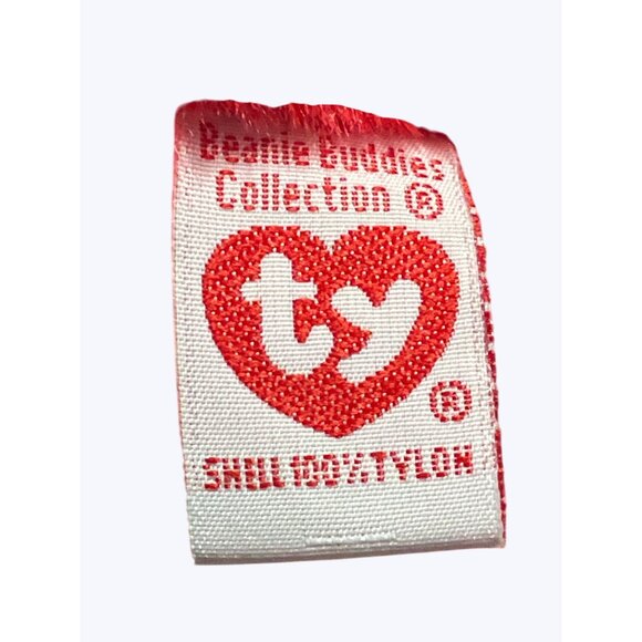 Ty Beanie Buddies  Plush Sam Red Bear With Patriotic Hat and Ribbon - Picture 9 of 11